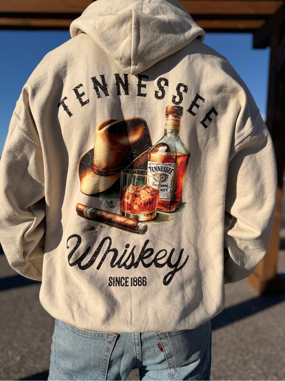 Instant Classic Tennessee Whiskey Beige Sweatshirt